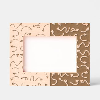 This Way Etched Wooden Frame Engraved Frames