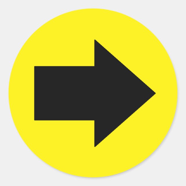 this way (right) stickers (Front)