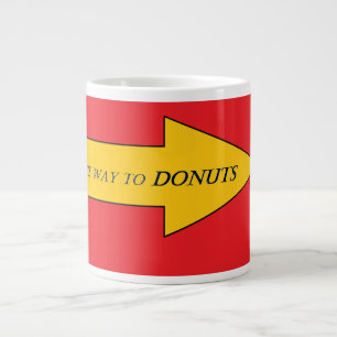 This Way To Doughnuts Speciality Mug