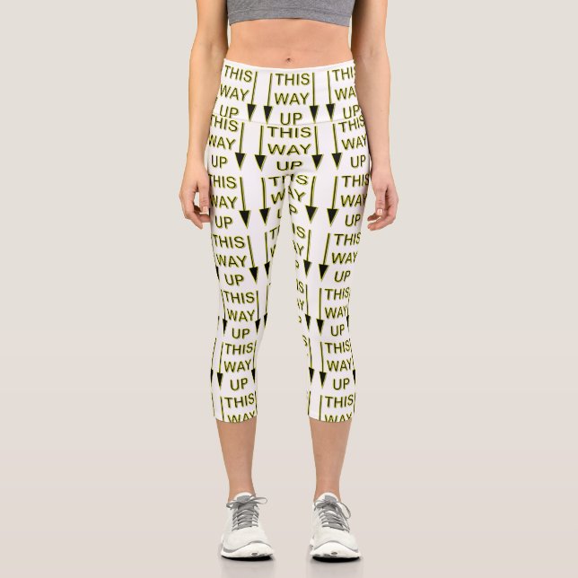 This Way Up Capri Leggings (Front)