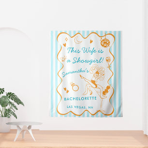 This Wife Is A Showgirl Bach Era Bachelorette Tapestry