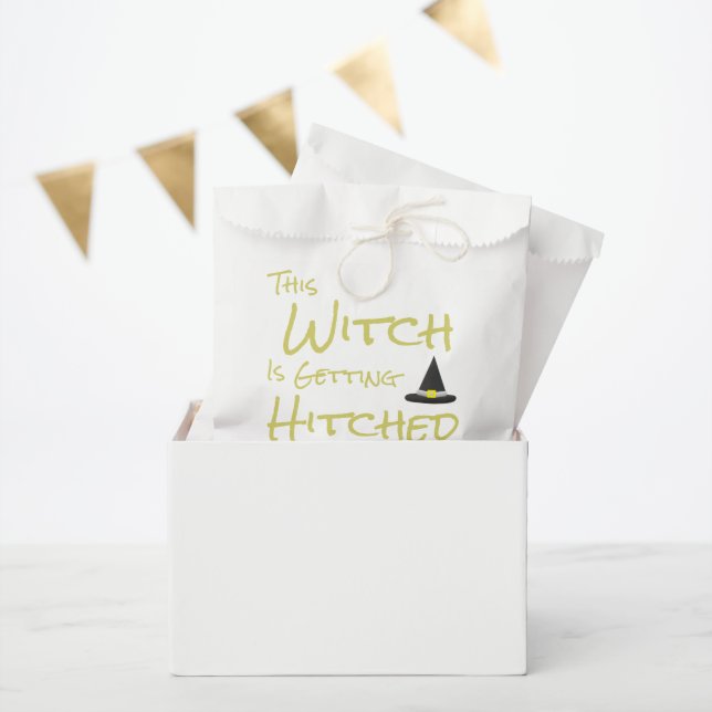This Witch Is Getting Hitched Favour Bags (Party)