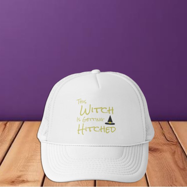 This Witch Is Getting Hitched Trucker Hat (Creator Uploaded)