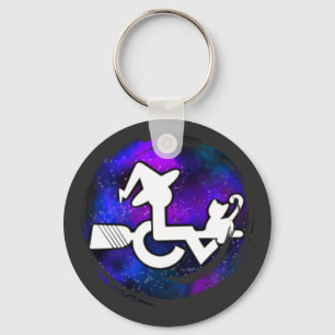 This Witch is Mobile Key Ring