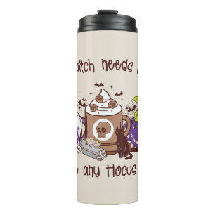 This Witch Needs Coffee Thermal Tumbler