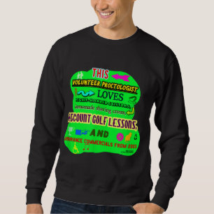 This Woman Knows Her Discs Frolf Course Frisbee Di Sweatshirt