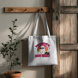 This Workout Is Boo Sheet Ghost Fitness Design Tote Bag