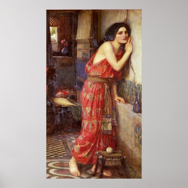 Thisbe by John William Waterhouse Poster (Front)