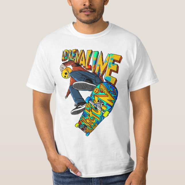 thisert the adrenaline T-Shirt (Front)