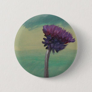 "Thistle" 6 Cm Round Badge