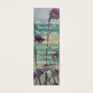 Thistle Bookmark