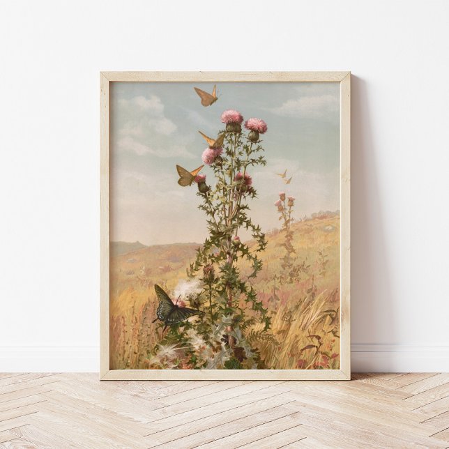 Thistle | Fidelia Bridges Poster (Creator Uploaded)