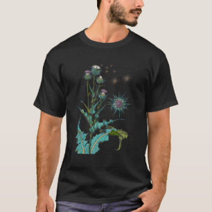 Thistle Flower Scotland Love Scottish Thistle T-Shirt