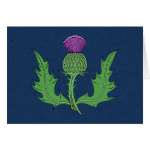 Thistle Greeting Card