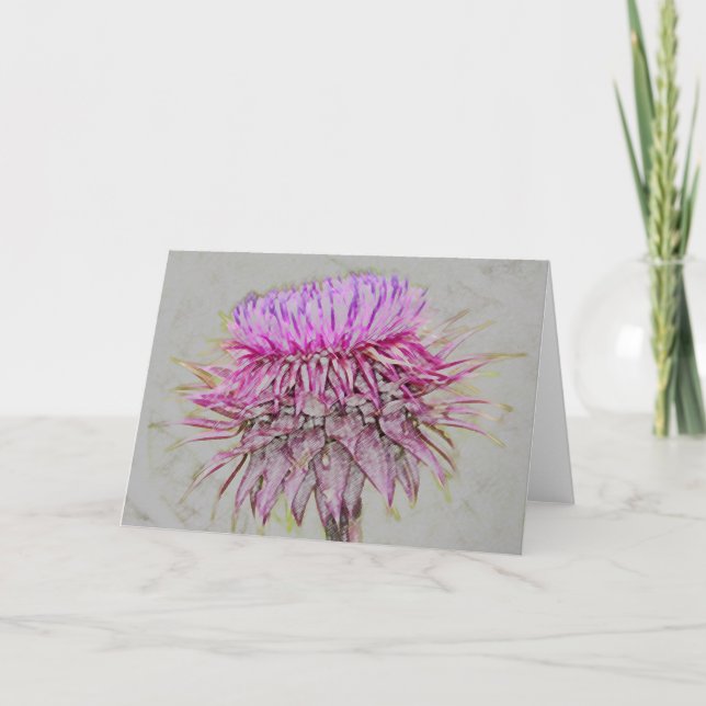 Thistle Holiday Card (Front)
