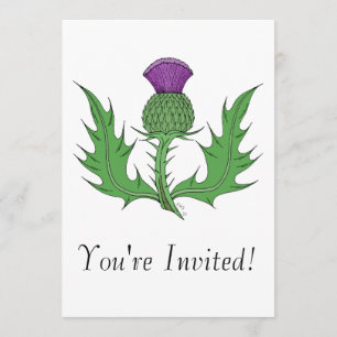 Thistle Invitation