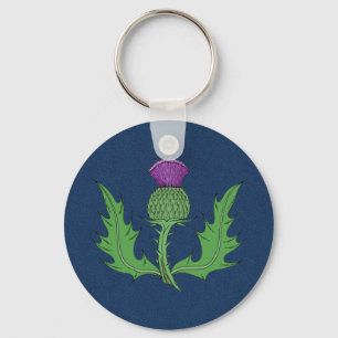 Thistle Keychain