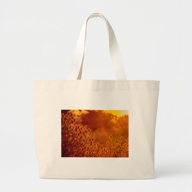 Thistle Large Tote Bag (Front)