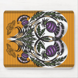 Thistle Love Valentine Mousepad