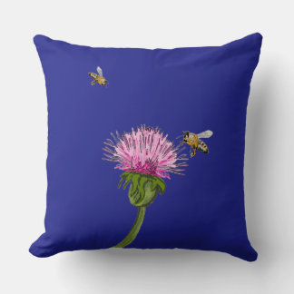 Thistle pillow