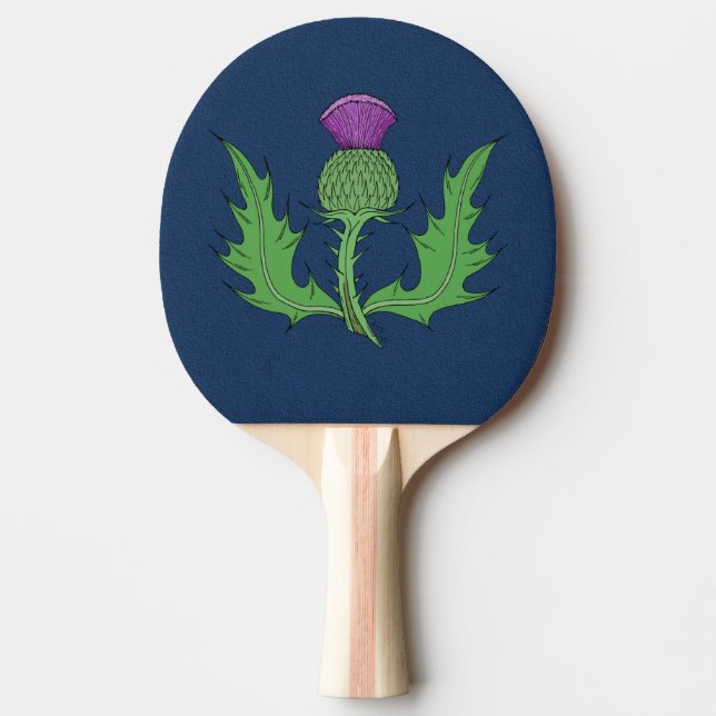 Thistle Ping Pong Paddle (Front)
