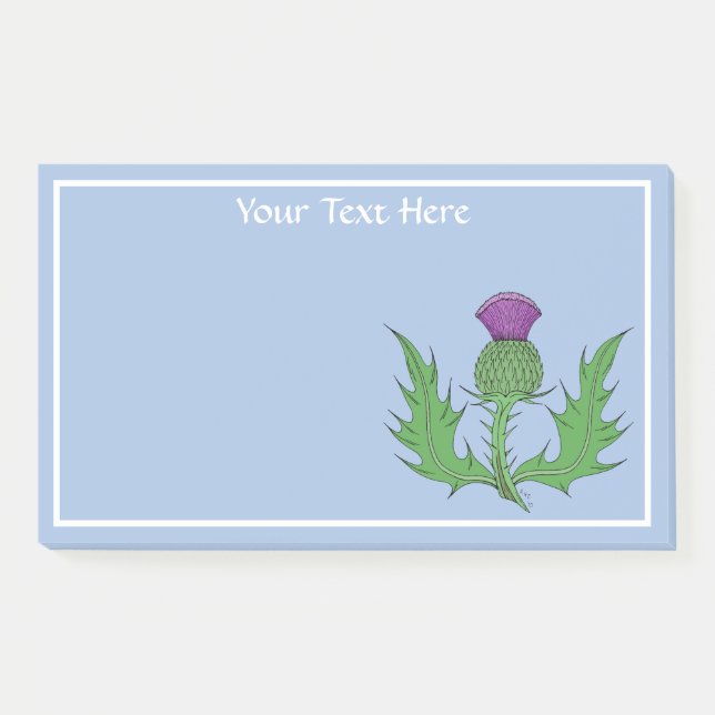 Thistle Post-it Notes (Front)