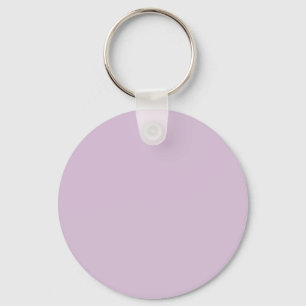 Thistle Purple D8BFD8 - Option to Add Name Key Ring