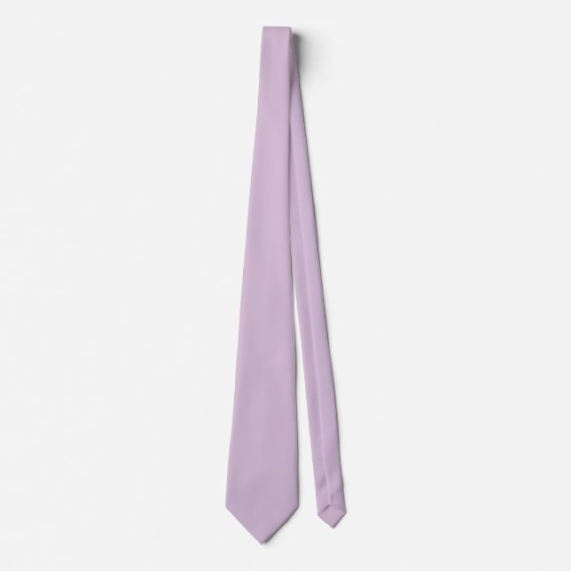 Thistle Purple D8BFD8 - Option to Add Name Tie (Front)