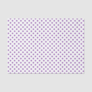 Thistle Purple Polka Dots Circles Tissue Paper