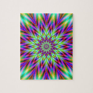 Thistle Star Jigsaw Puzzle