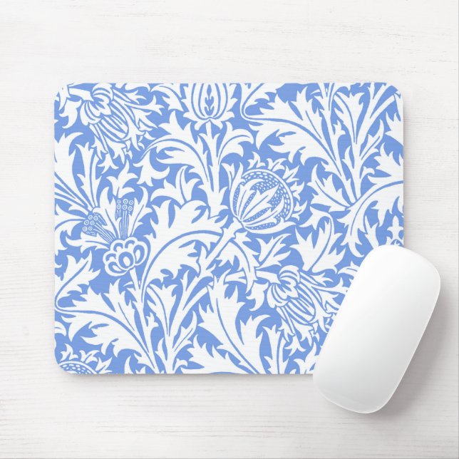 Thistle, William Morris Mouse Mat (With Mouse)