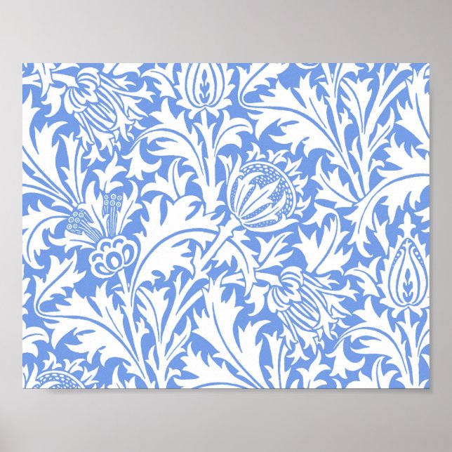 Thistle, William Morris Poster (Front)