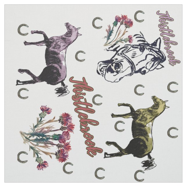 thistlebrook brand on fabric (Swatch)