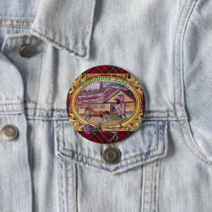 thistlebrook stables riboon 7.5 cm round badge