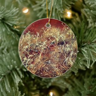 Thistles - A Symphony of Elegance and Detail Ceramic Tree Decoration