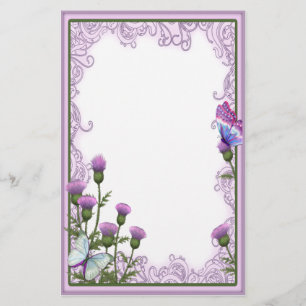 Thistles and Butterflies - Stationery