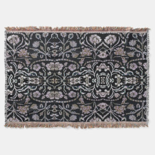 Thistles In Lace Throw Blanket
