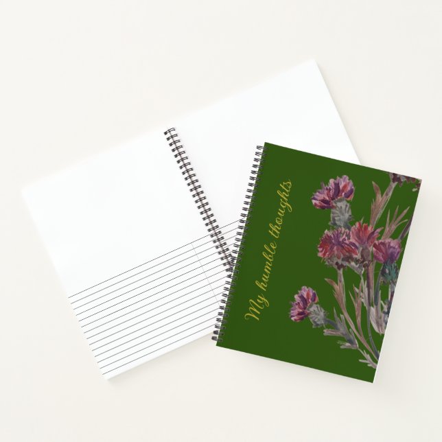thistles  notebook (Inside)