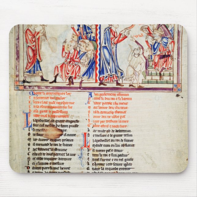 Thomas a Becket pronounces Mouse Mat (Front)