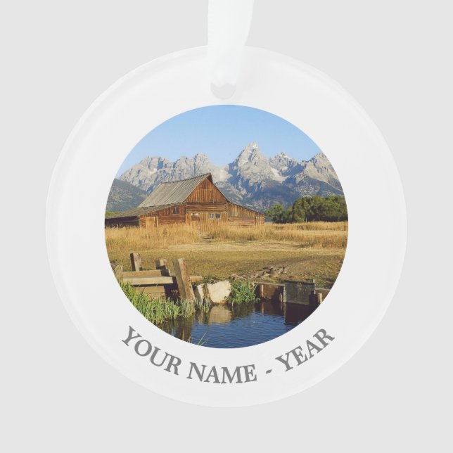 Thomas A. Moulton Barn Ornament (Front)