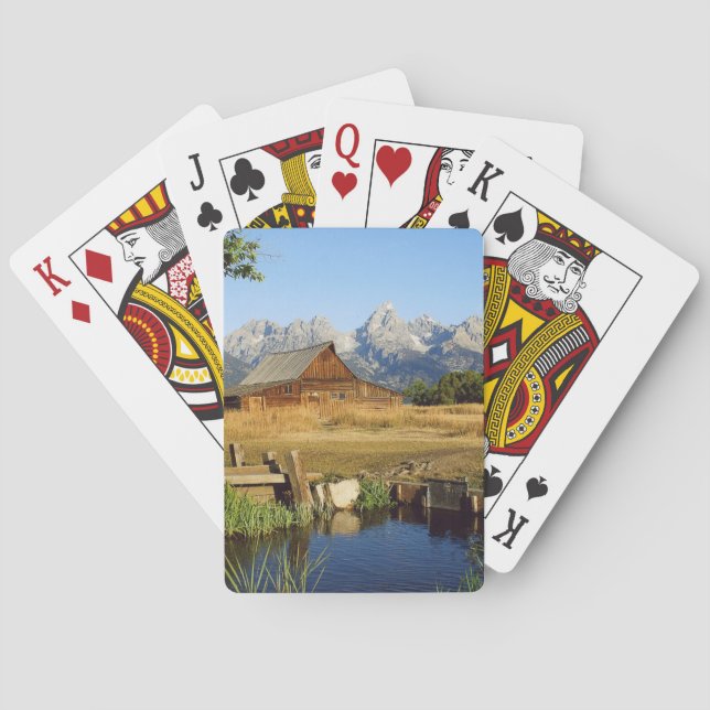 Thomas A. Moulton Barn Playing Cards (Back)