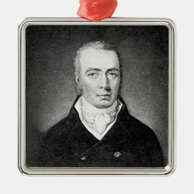 Thomas Addis Emmet Metal Tree Decoration (Front)