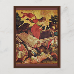 Thomas Altar Fragment Of The Right Inner-Wing Scen Postcard