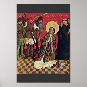 Thomas Altar Fragment Of The Right Outer Wing Scen Poster