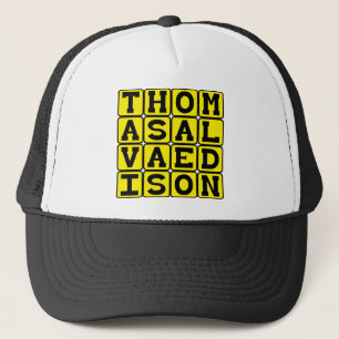 Thomas Alva Edison, American Inventor Trucker Hat