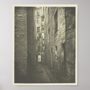 Thomas Annan Close No. 148 High Street Photo 1868 Poster