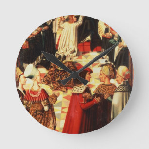 Thomas Aquinas being received into the Dominican O Round Clock