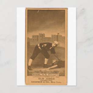 Thomas Burns, Chicago White Stockings Postcard