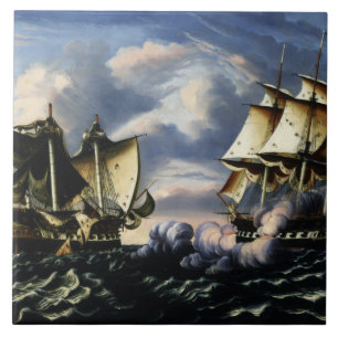 Thomas Chambers - Capture of H.B.M. Frigate Tile