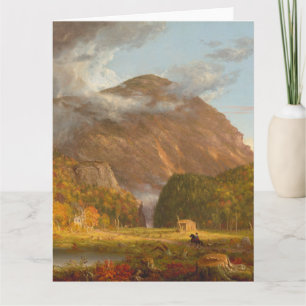 Thomas Cole A View of the Mountain Pass  Card